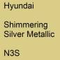 Preview: Hyundai, Shimmering Silver Metallic, N3S.